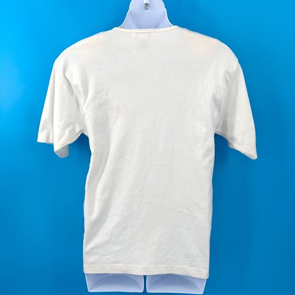 VINTAGE CARDUCCI EMBROIDERED BEADED SEQUIN FLORAL T-SHIRT TOP - M - Picture 8 of 11